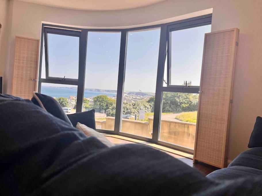 2Bed With Pool & Sea View Apartment Newquay  Luaran gambar